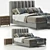 Elegant Barrington Bed 3D model small image 6