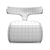 Sleek Moby Dick Armchair: Italian Design at its Finest 3D model small image 5