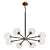 Modern Radial Chandelier: Urban Elegance 3D model small image 1