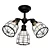 Adjustable Wire Cage Ceiling Light 3D model small image 1