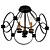 Sleek Ring Ceiling Light 3D model small image 1