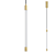 Sleek LED Pendant Light 3D model small image 1