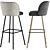 GAIA LINE Stool: Minimalist Elegance 3D model small image 3