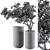 Pink Bonsai Bouquet Set 3D model small image 5