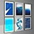 Seascape Art Frame 3D model small image 2
