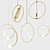 Elegant Pendant Chandelier Collection 3D model small image 1