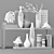 Seashell Decor Set: Stunning 3D Designs 3D model small image 3
