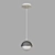 Agder One: Modern Glass Pendant Light 3D model small image 2