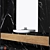 Stylish Washstand Sink 3D model small image 4