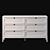 Eugénie 6-Drawer Chest of Drawers 3D model small image 1