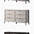 Eugénie 6-Drawer Chest of Drawers 3D model small image 2