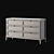 Eugénie 6-Drawer Chest of Drawers 3D model small image 3