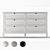 Eugénie 6-Drawer Chest of Drawers 3D model small image 7