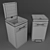 Title: Sensory Smart Bin 3D model small image 3