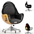 Modern Ergonomic Armchair 3D model small image 6