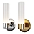 Ralph Lauren Jones Sconce: Stylish & Compact 3D model small image 1