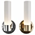 Ralph Lauren Jones Sconce: Stylish & Compact 3D model small image 2