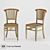 Elegant Teak Chair Ivy 3D model small image 1
