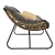 Carmen Lounge Chair: Your Outdoor Oasis 3D model small image 4