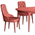 OTTI Chair TABLE: Compact and Stylish 3D model small image 5