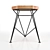 Spike Stool: Modern & Stylish 3D model small image 3