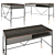 Era Secretary Desk: Stylish and Functional 3D model small image 1