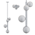 Arlen Glass Pendant Lamp 3D model small image 3