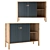 Bianca Chest of Drawers - Stylish and Spacious! 3D model small image 1