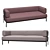 Modern Italian Belt IMBOTTITI Sofa 3D model small image 2