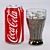 Classic Coca-Cola Bottle 3D model small image 2