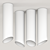 Sleek SLICE Ceiling Lamp: Italian Design Excellence 3D model small image 2