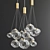 Elegant JODIS Pendant Shades 3D model small image 2