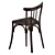 Elegant French Chair: Realistic 3D Model 3D model small image 2