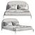 Elegant Dream Bed: Magnoly 3D model small image 4