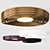 Roma LED Plaster Ceiling Light 3D model small image 3