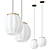 Mei Suspension Lamp: Stylish Illumination for Modern Spaces 3D model small image 1