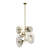 Sicis Andromeda Brass Ceiling Lamp 3D model small image 3