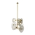 Sicis Andromeda Brass Ceiling Lamp 3D model small image 4