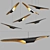 Minimalist Scandinavian Pendant Lights 3D model small image 1