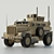  Cougar 4x4 Military Vehicle: Rugged & Reliable 3D model small image 2