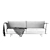 Urban Modern Sofa 3D model small image 2