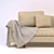 Sleek Modern Sofa  3DSMax + Marvelous - Poly 560k 3D model small image 2