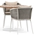 Elegant Knot Armchair & Stem 003 Table 3D model small image 3