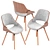 Cozy Malden Chair 3D model small image 1