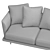 Fashionably Regal: Ditre Italia Royal Maxi Sofa 3D model small image 5