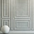 Elegant Plaster with Molding 3D model small image 2