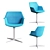 La Palma Uno: Modern and Stylish Seating 3D model small image 5