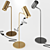 Elegant Torris 2 SP 3F Table Lamp 3D model small image 1
