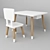 Title: Casper Kids Table and Classic Chair 3D model small image 6