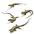 European Wall Lizard - 5 Dynamic Poses 3D model small image 2